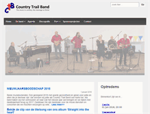 Tablet Screenshot of countrytrailband.org